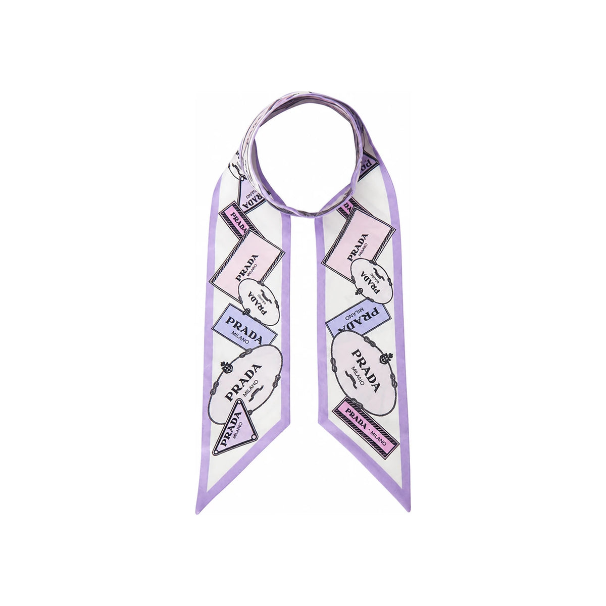 PRADA Women’s Silk Skinny Scarf
