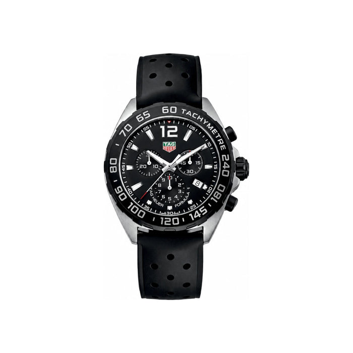 Tag Heuer Black Rubber Strap Formula 1 Quartz 43mm Men’s Watch CAZ1010 FT8024
