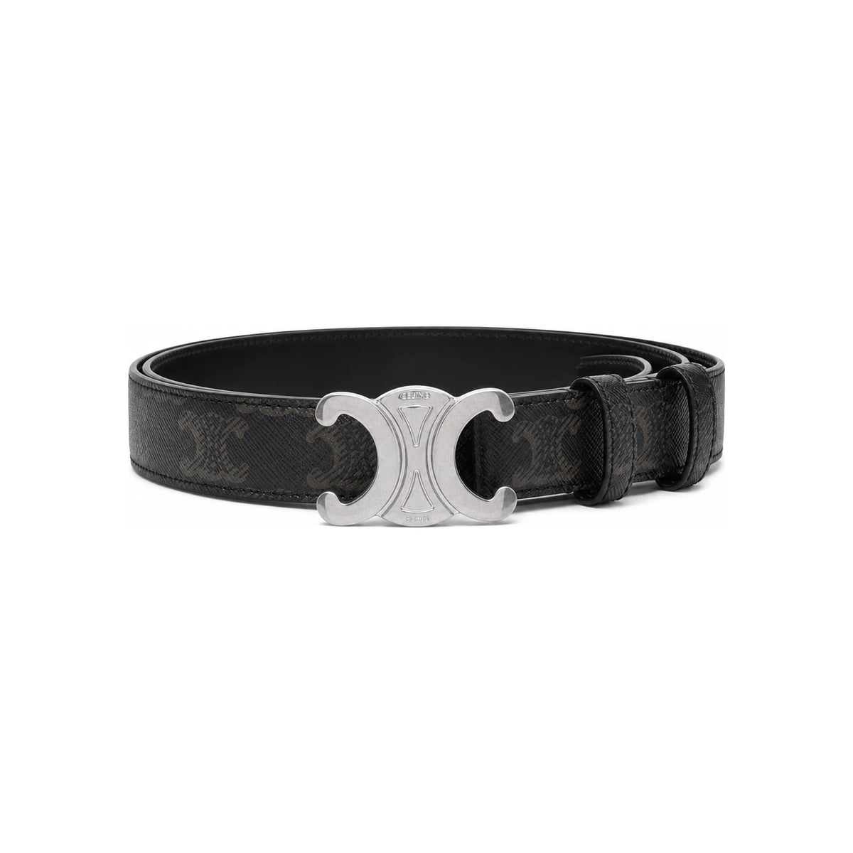 CELINE Triomphe Canvas Medium Belt 45AKA2ACO 38SI