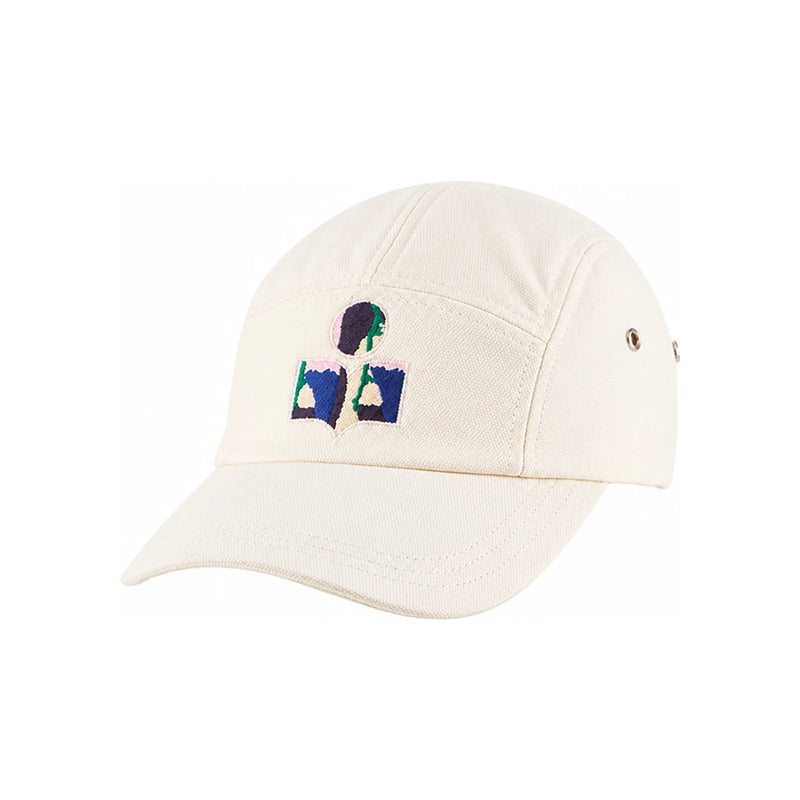Isabel Marant Unisex Tyron Boucle Logo Baseball Cap