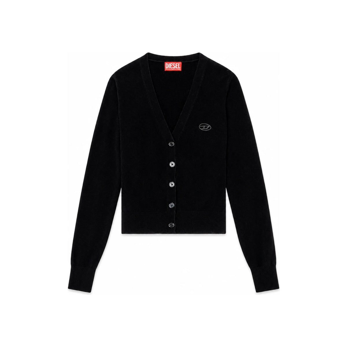 DIESEL M Arte Wool Cashmere Cardigan Black A130150GEAY9XX