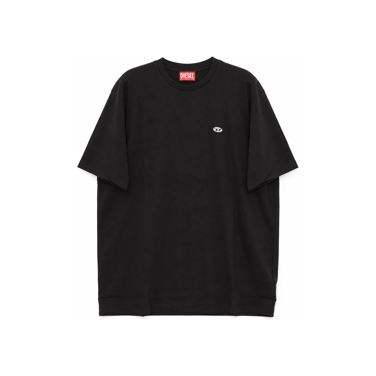 DIESEL Black Short Sleeve T-Shirt Unisex
