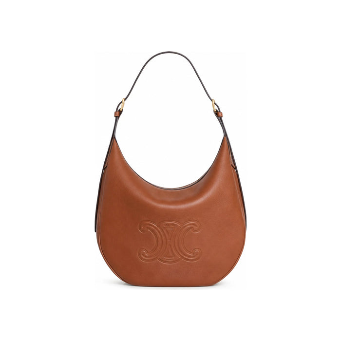 CELINE Eloise Shoulder Bag Leather Beige Women’s Shoulder Bag