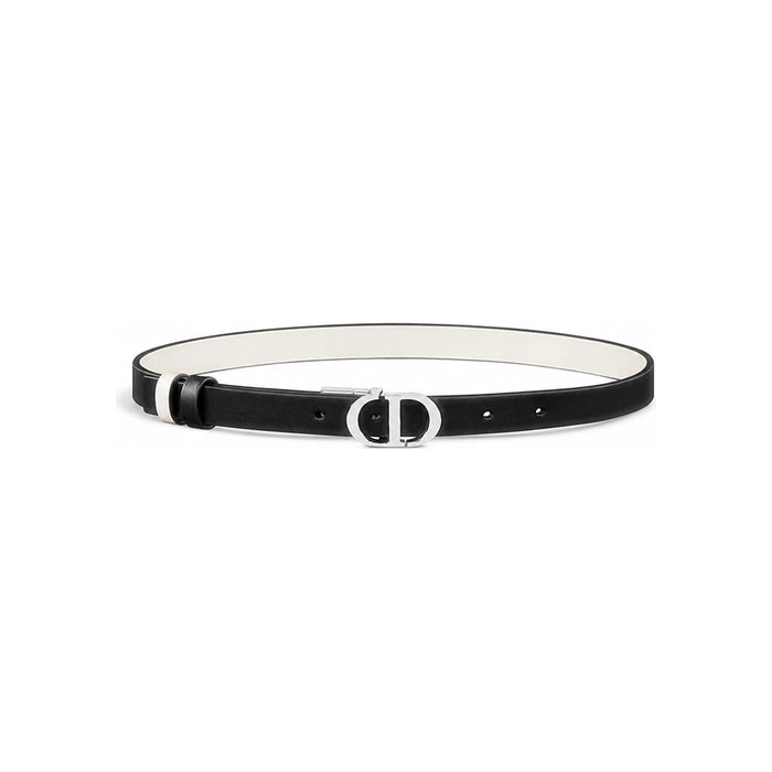 DIOR 30 Montaigne Reversible Belt Calfskin Leather 20mm