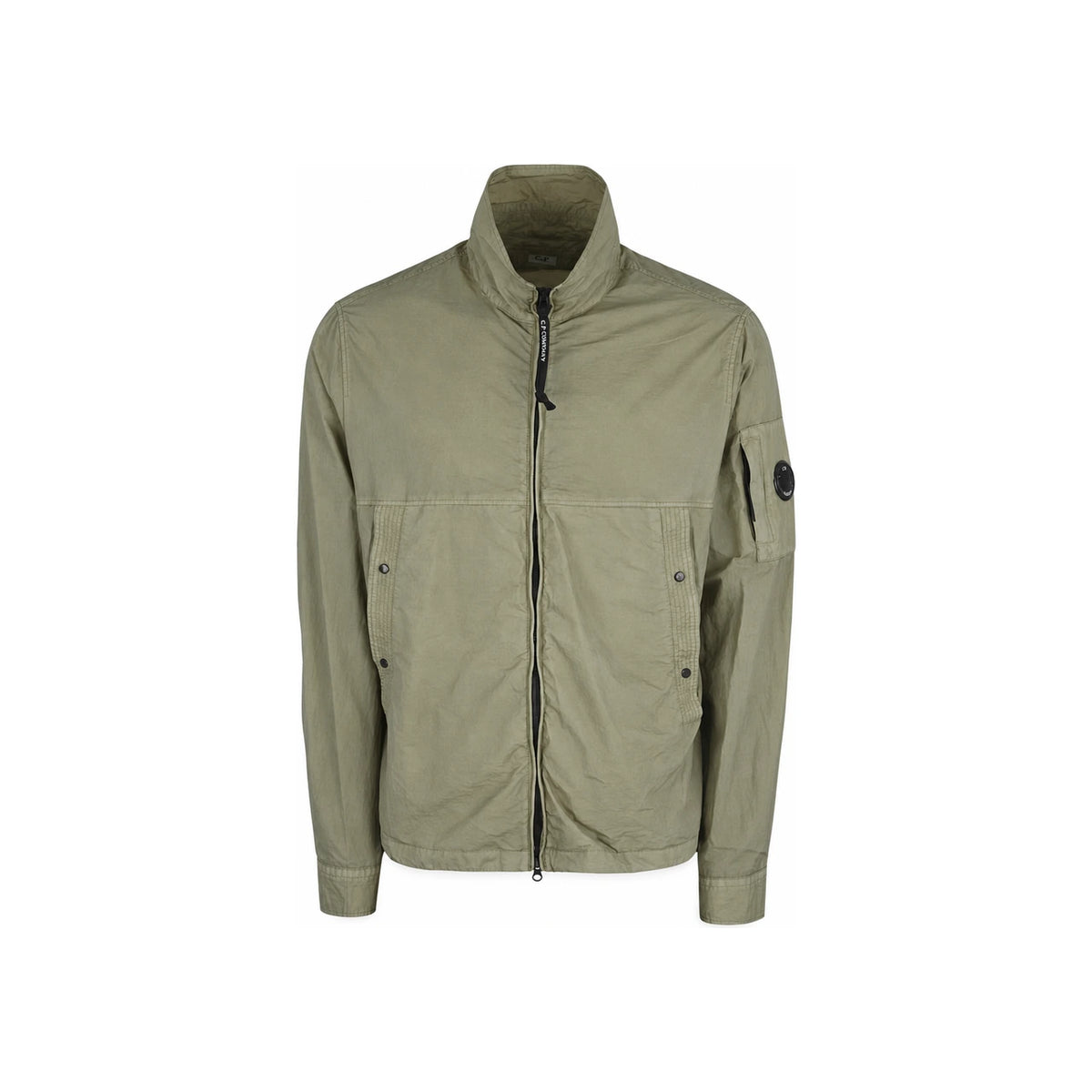 CP Company Tayon L Windbreaker Jacket Green Nylon Men