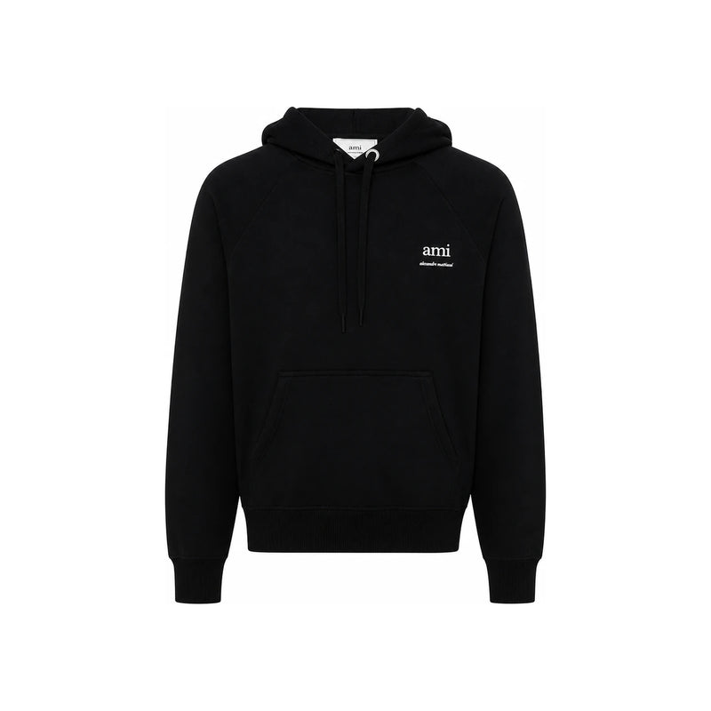 AMI Unisex Cotton Logo Hoodie USW224 747 001