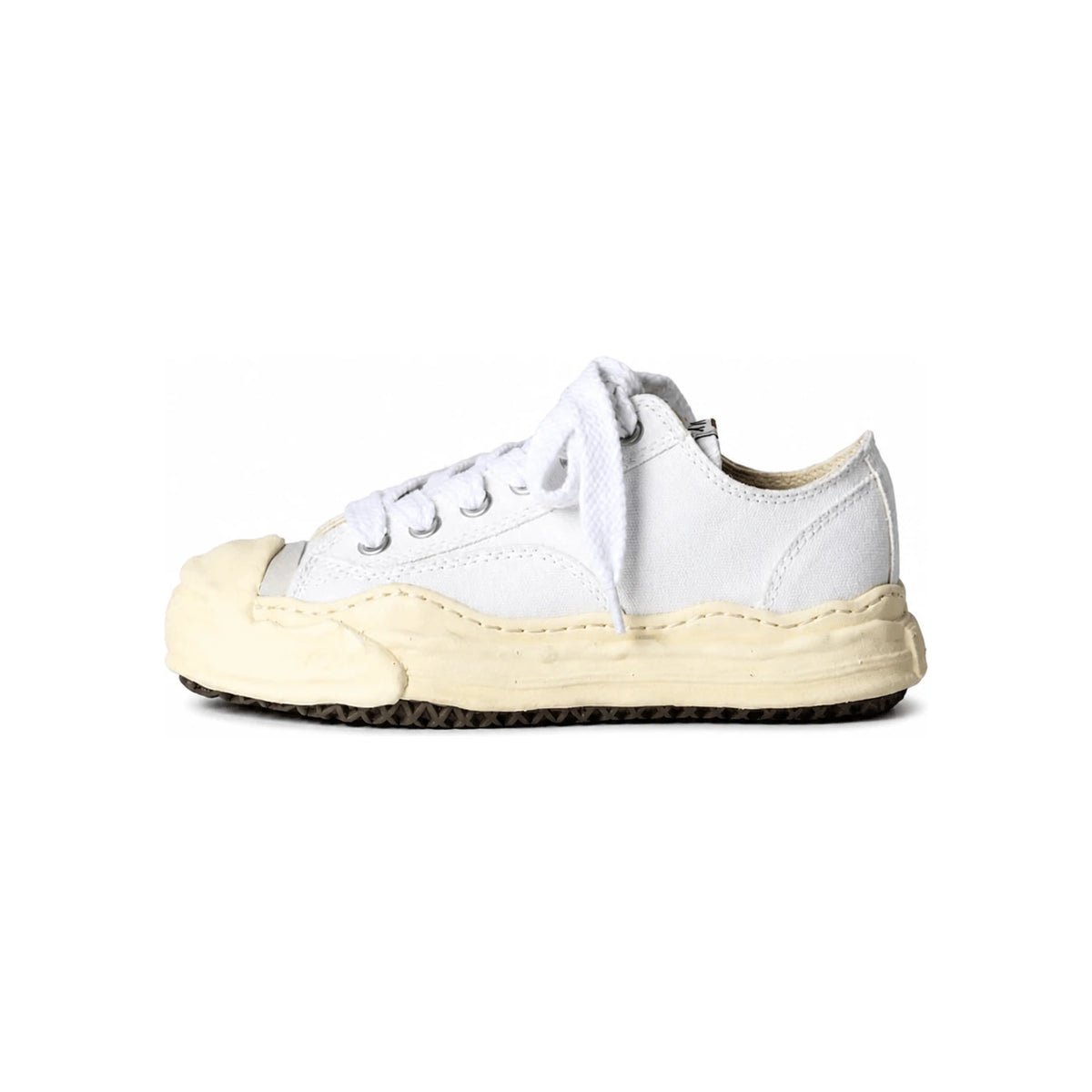 Maison Mihara Yasuhiro Hank Canvas Low-Top Sneakers White Unisex