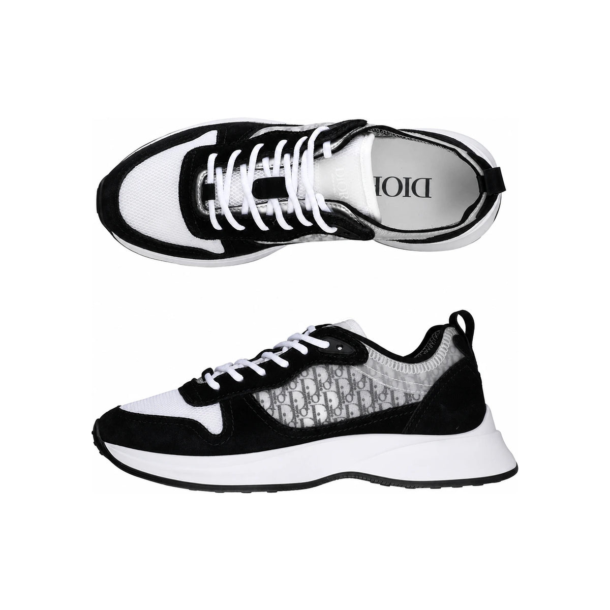 DIOR B25 Runner Low-Top Sneakers Men’s 3SN259YUH H960