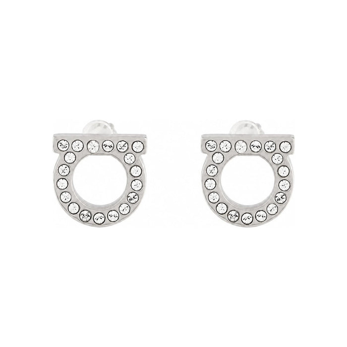 Ferragamo Gold-Tone Women’s Stud Earrings
