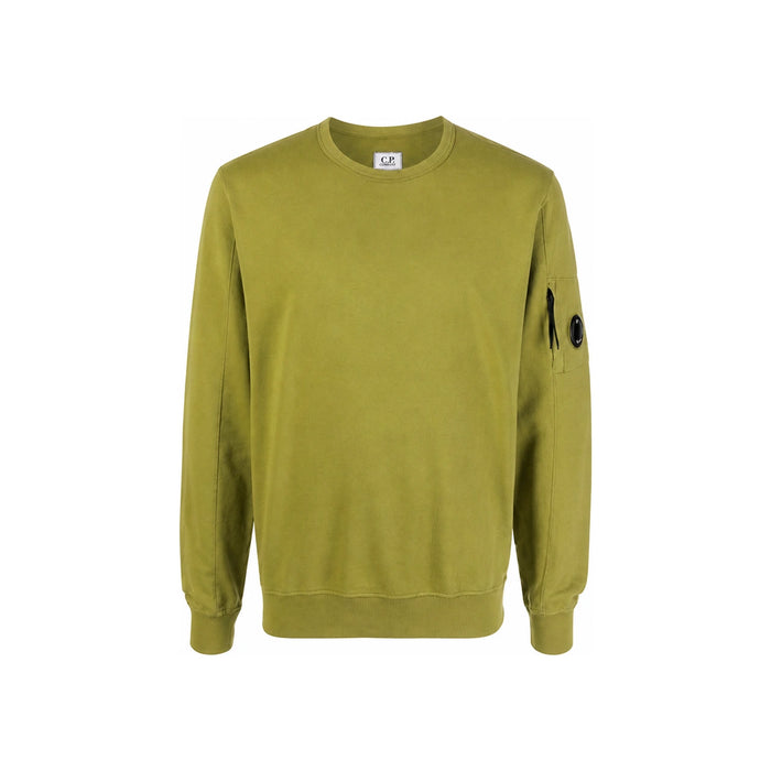 CP Company Lens Patch Crewneck Sweatshirt 12CMSS032A 002246G 698