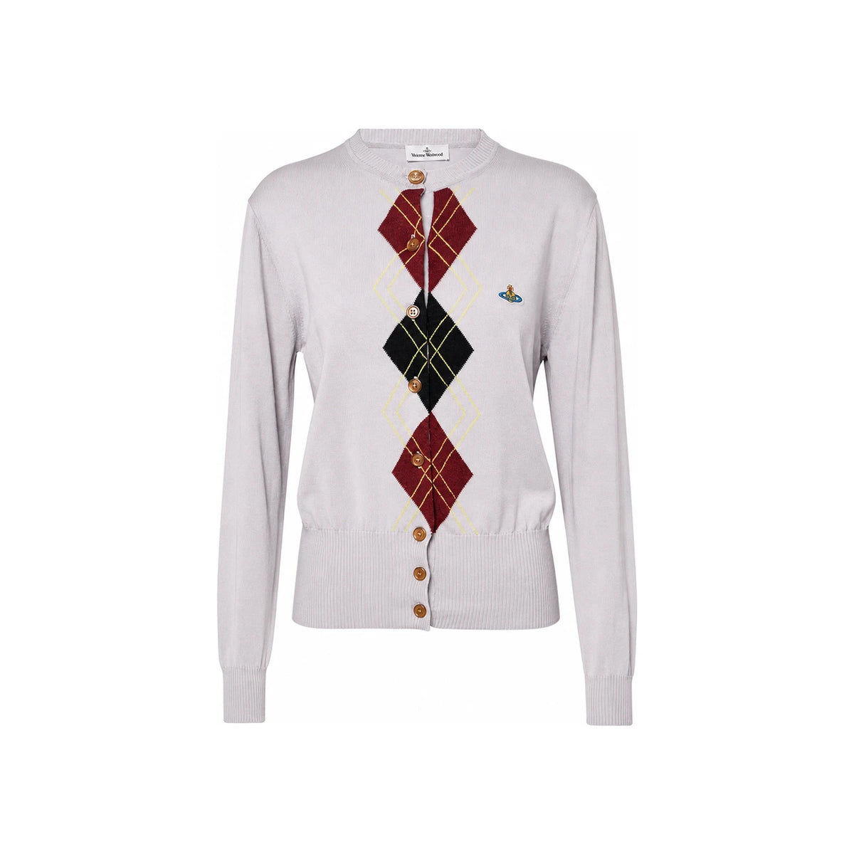 Vivienne Westwood Argyle Knit Cardigan