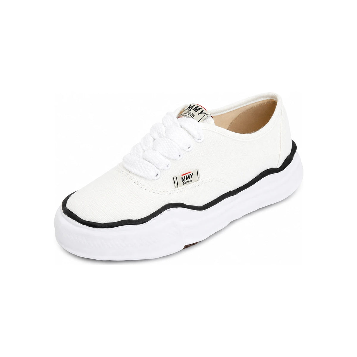 Maison Mihara Yasuhiro Baker White Low-Top Sneakers for Men