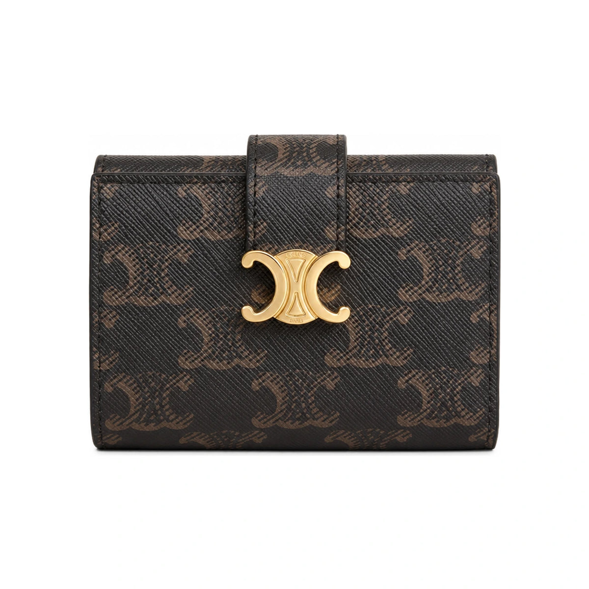 CELINE Triomphe Canvas Avignon Small Wallet 10M962CQH 04LU