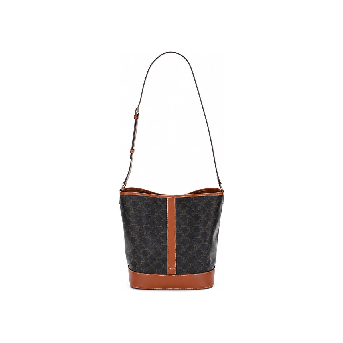 CELINE Medium Bucket Shoulder Crossbody Tote Bag 191132CAS 04LU