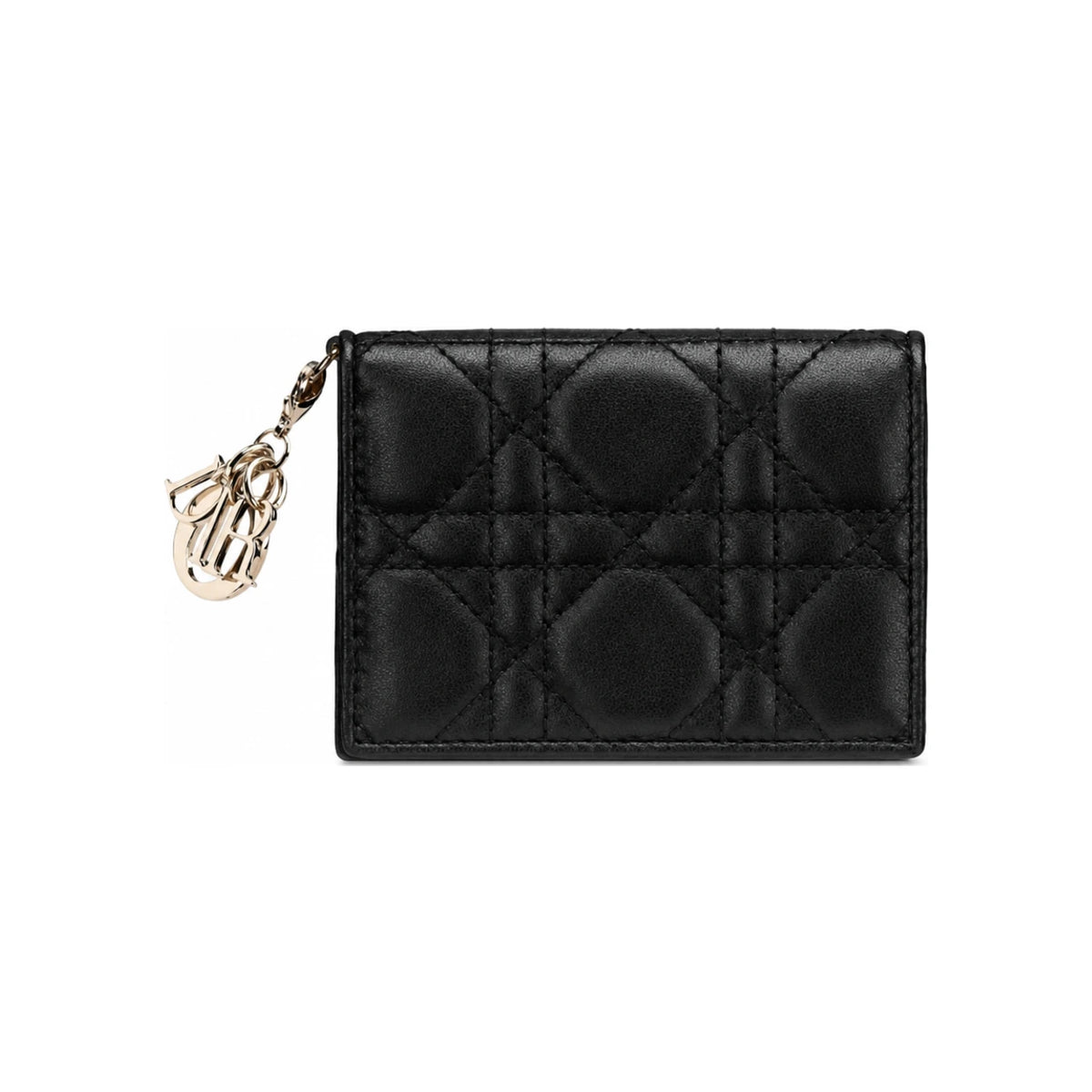 DIOR Lady Dior Bifold Card Holder Wallet S0011ONMJ M900