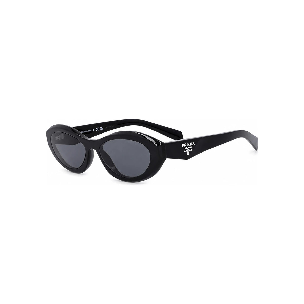 PRADA Gradient Lens Square Sunglasses Women Silver/Black