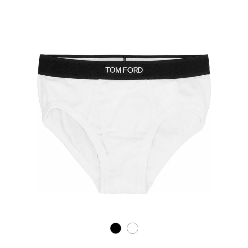 TOM FORD Men’s Briefs 2-Pack Black Underwear Set