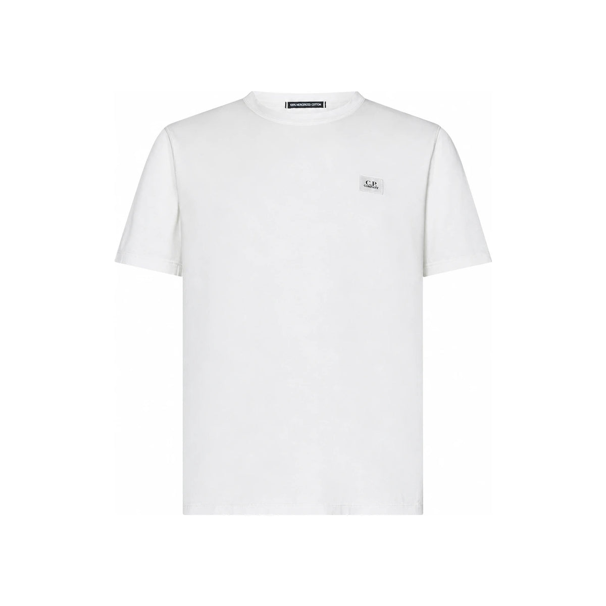 CP Company Cotton Short Sleeve T-Shirt White Men’s 18CMTS087A006374G 103