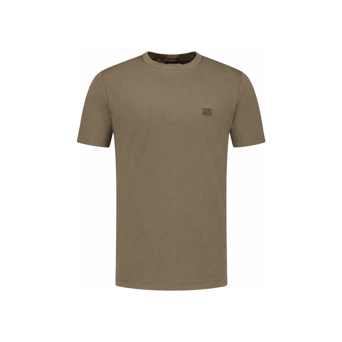 CP Company Short Sleeve Cotton T-Shirt Men’s FW25 Green