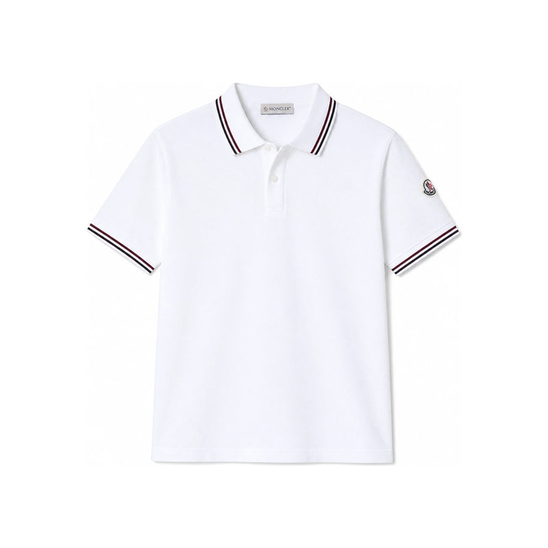 Moncler Logo Short Sleeve Polo Shirt for Men 8A00007 89A16 034