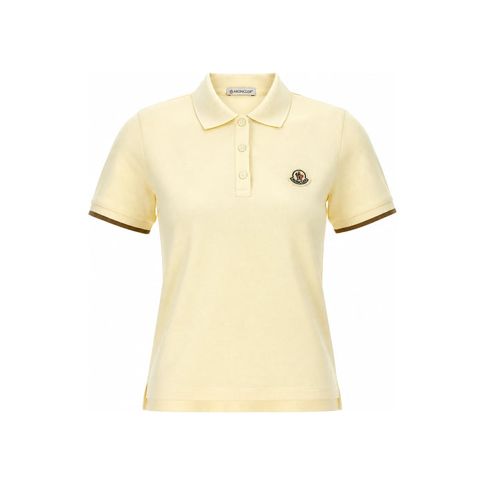 Moncler Women’s Patch Logo 3-Button T-Shirt 8A00001 84720 034