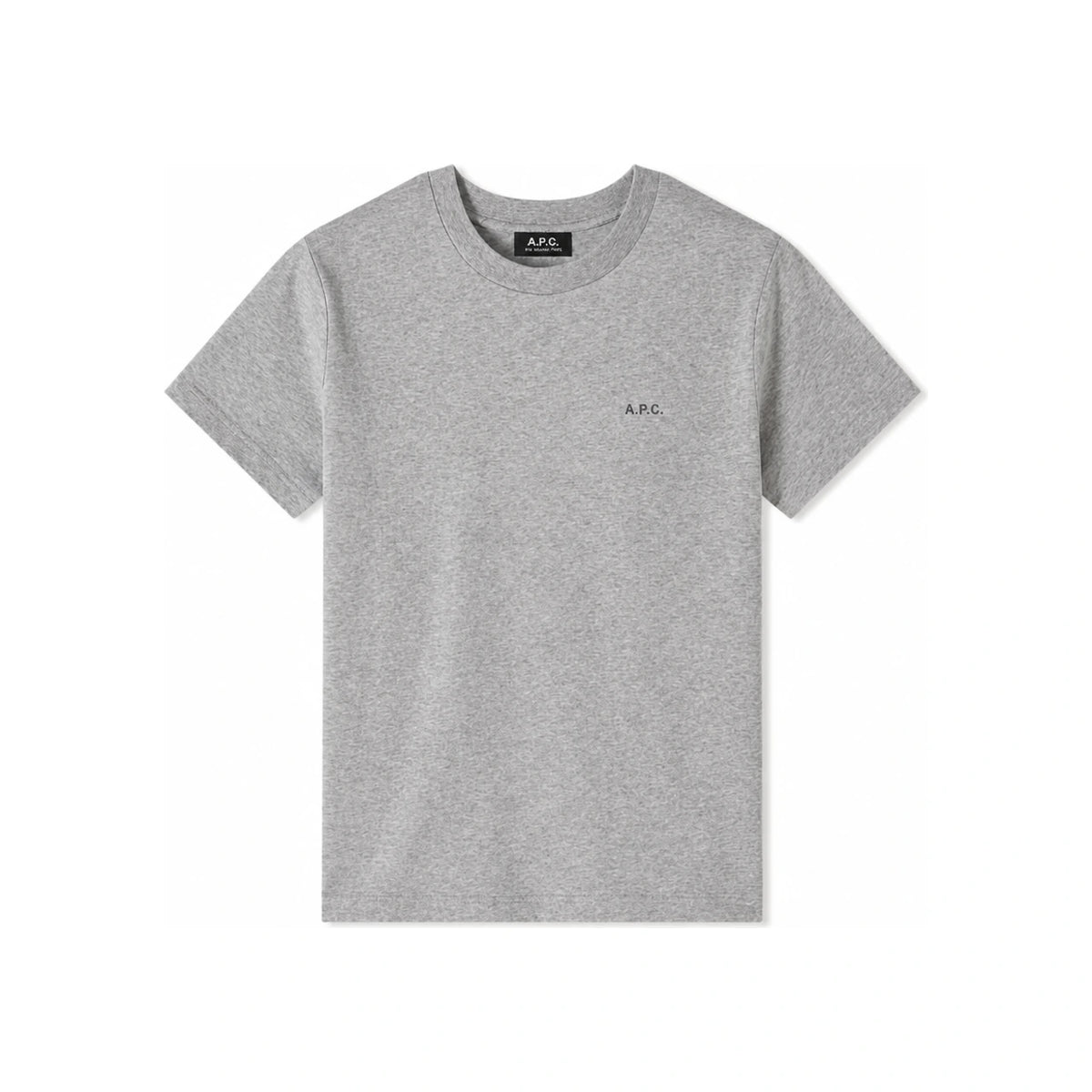 A.P.C. Standard T-Shirt APC Brodee Logo Embroidered Plaid Shirt