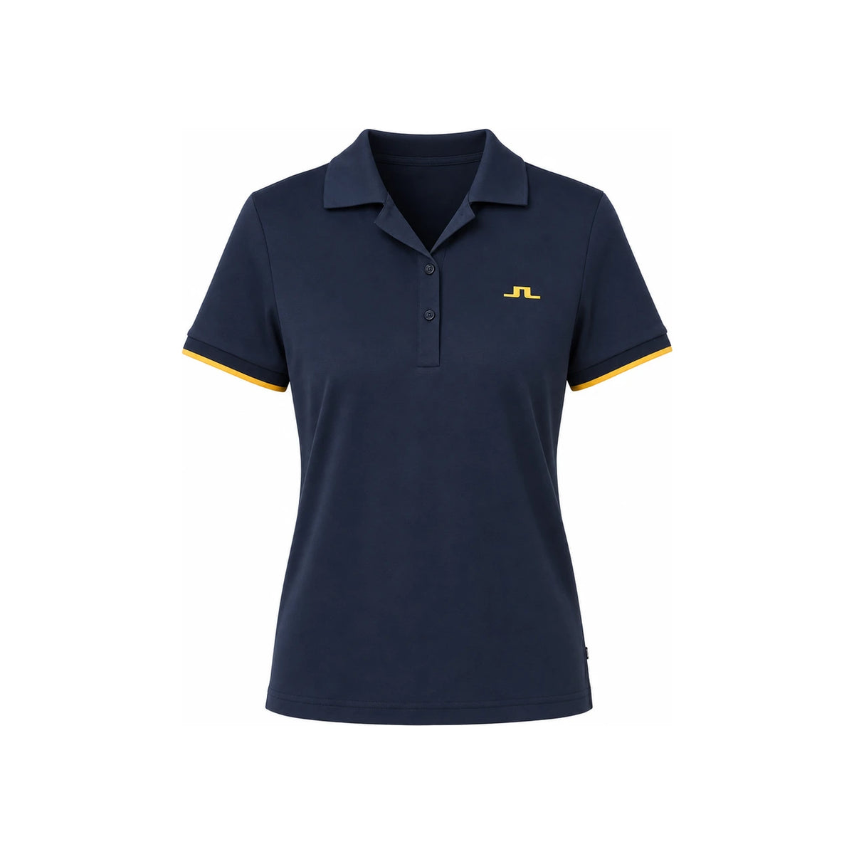 J LINDEBERG Women’s Golf Polo Short Sleeve T-Shirt Navy