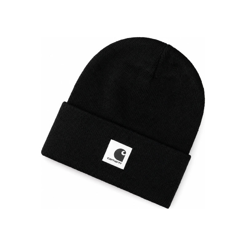 Carhartt Logo Patch Ashley Beanie Black I034850 89XX