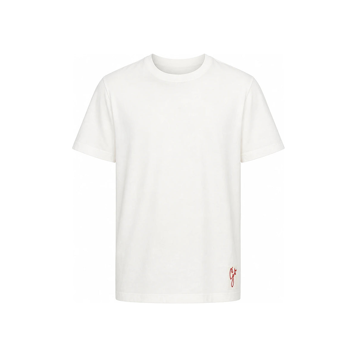 GOLDEN GOOSE Men’s Short Sleeve T-Shirt White Cotton