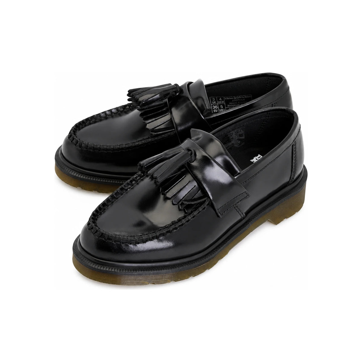 Dr.Martens Adrian Loafers Black Unisex Leather Shoes