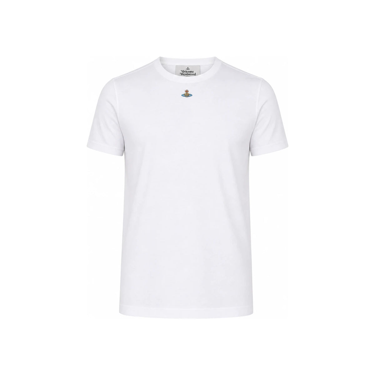 Vivienne Westwood Peru ORB Logo Yellow T-Shirt Unisex Cotton