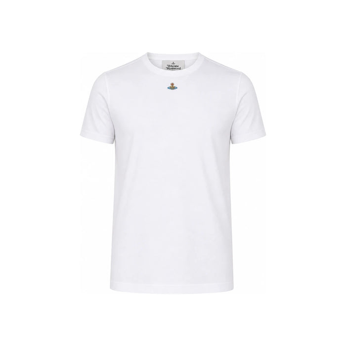 Vivienne Westwood Peru ORB Logo Yellow T-Shirt Unisex Cotton