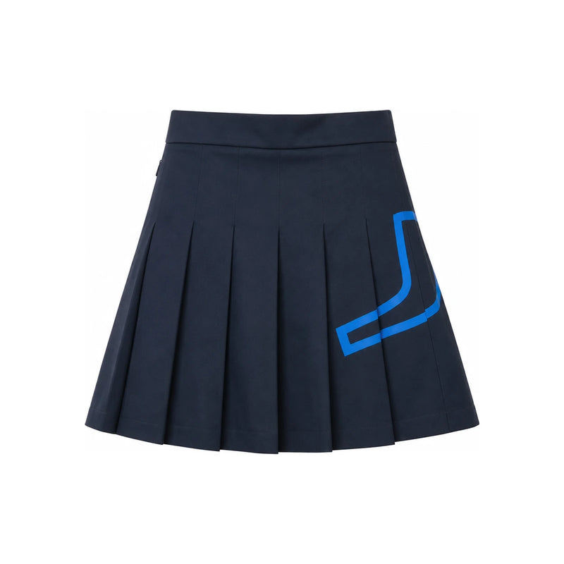 J LINDEBERG Naomi Bridge Navy Mini Skirt
