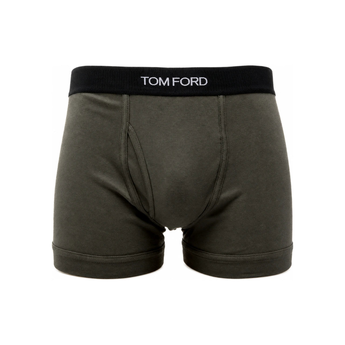 TOM FORD Men’s Boxer Briefs Black Cotton Underwear