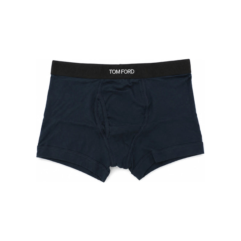 TOM FORD Navy Cotton Boxer Briefs Men’s Underwear