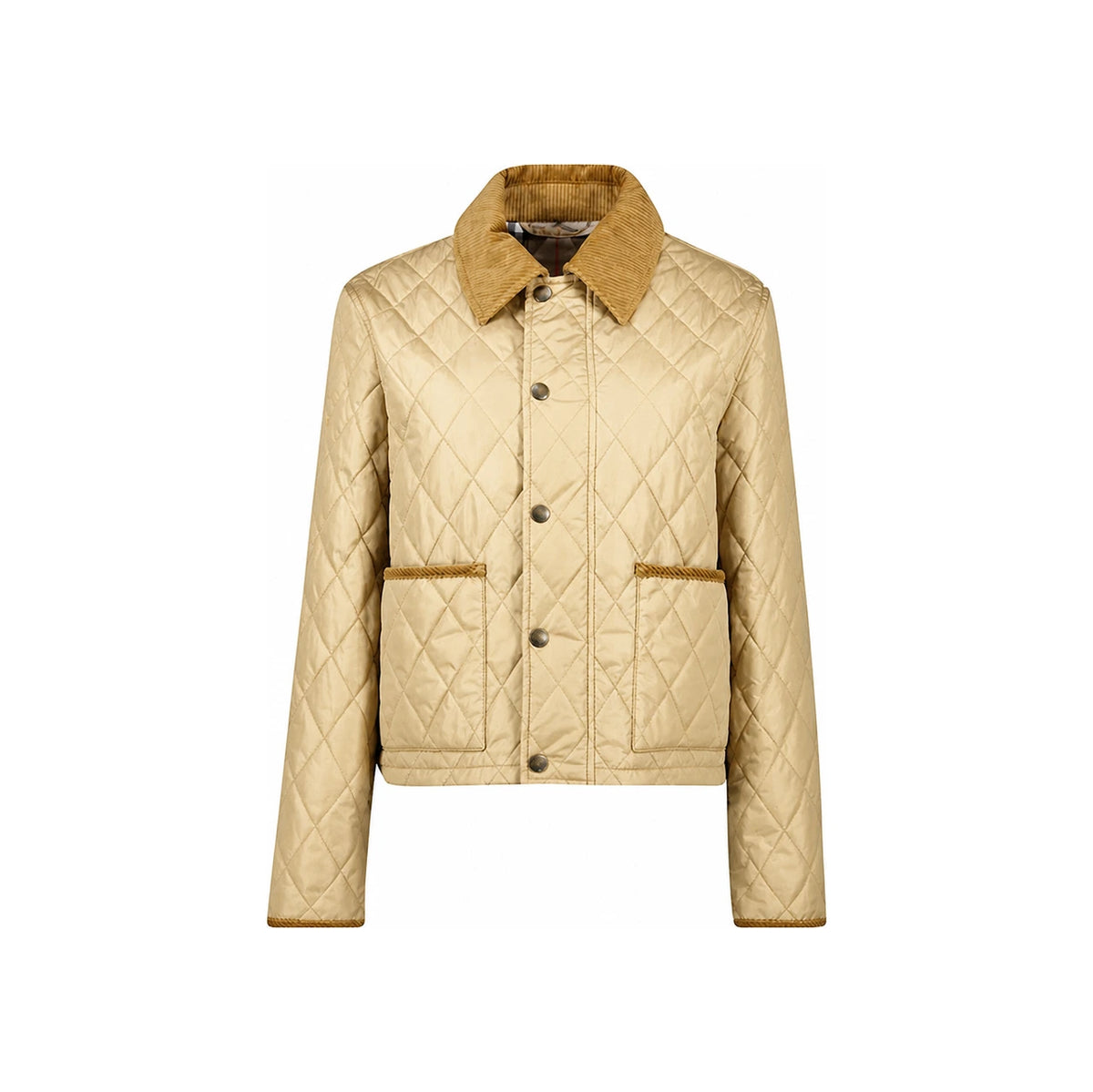 BURBERRY Cropped Quilted Nylon Jacket 8105098
