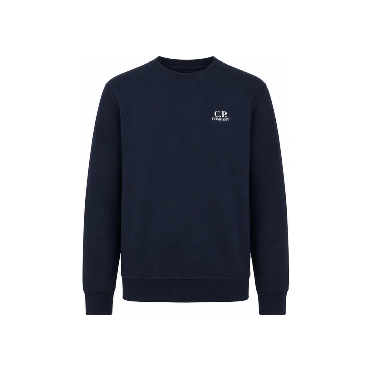 CP Company 15th Anniversary Logo Embroidered Navy Sweatshirt