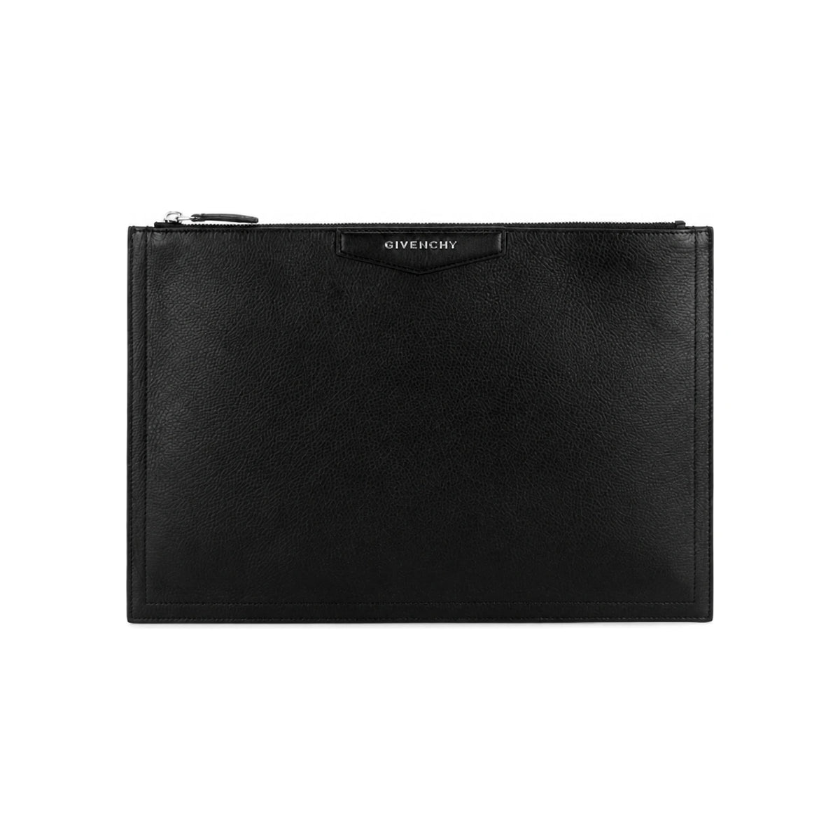 GIVENCHY Antigona 15th Anniversary Large Black Leather Clutch Bag