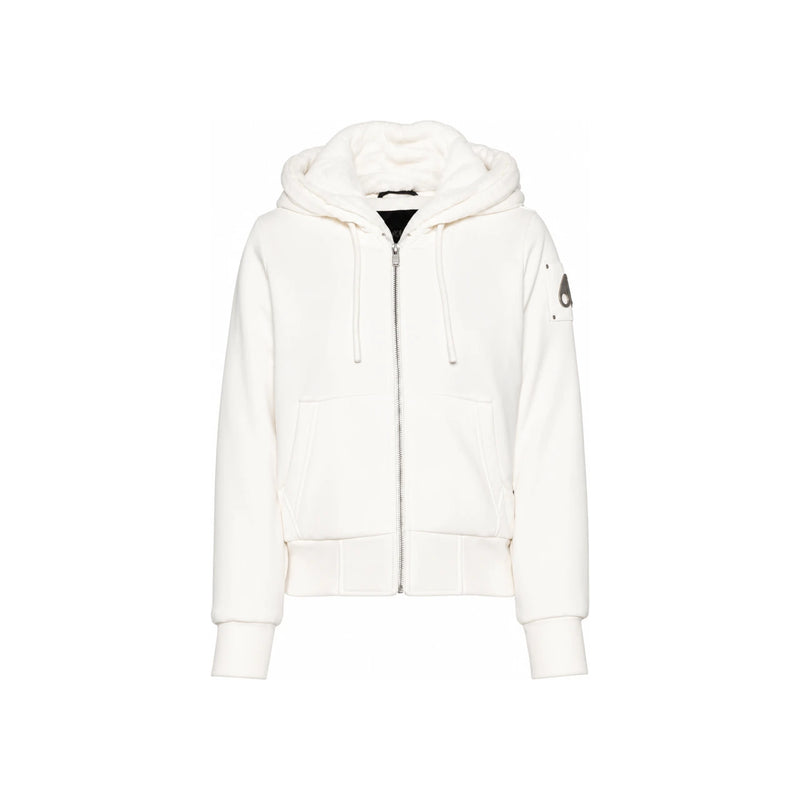 Moose Knuckles Classic Bunny Zip Hoodie for Women M34LS636 1492