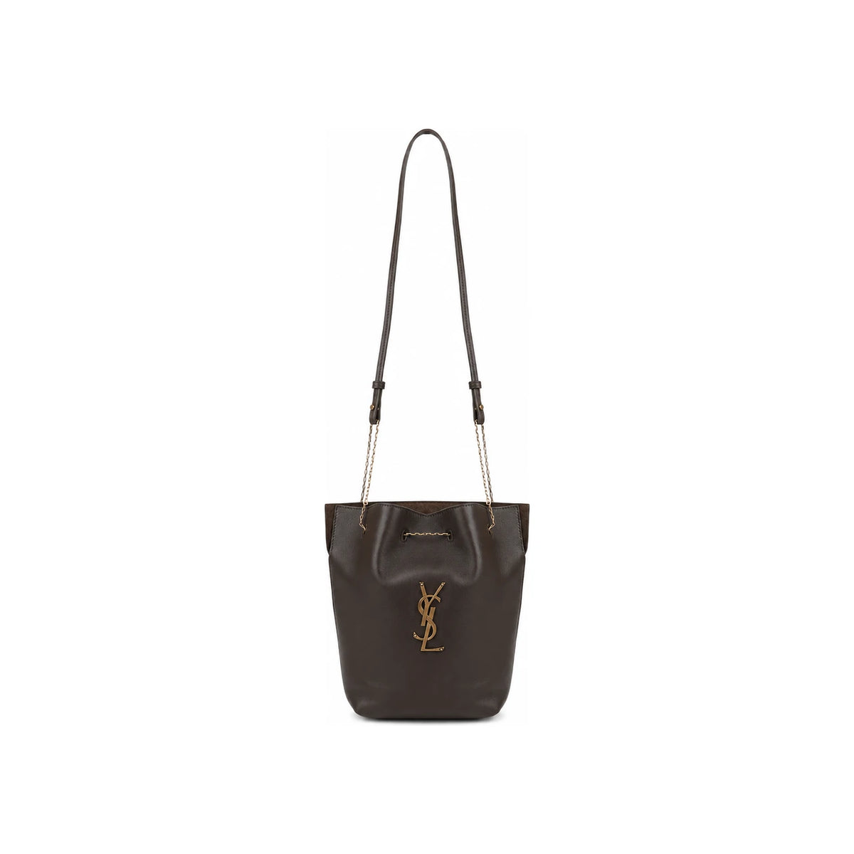 Saint Laurent Lambskin Pochon Shoulder Bag