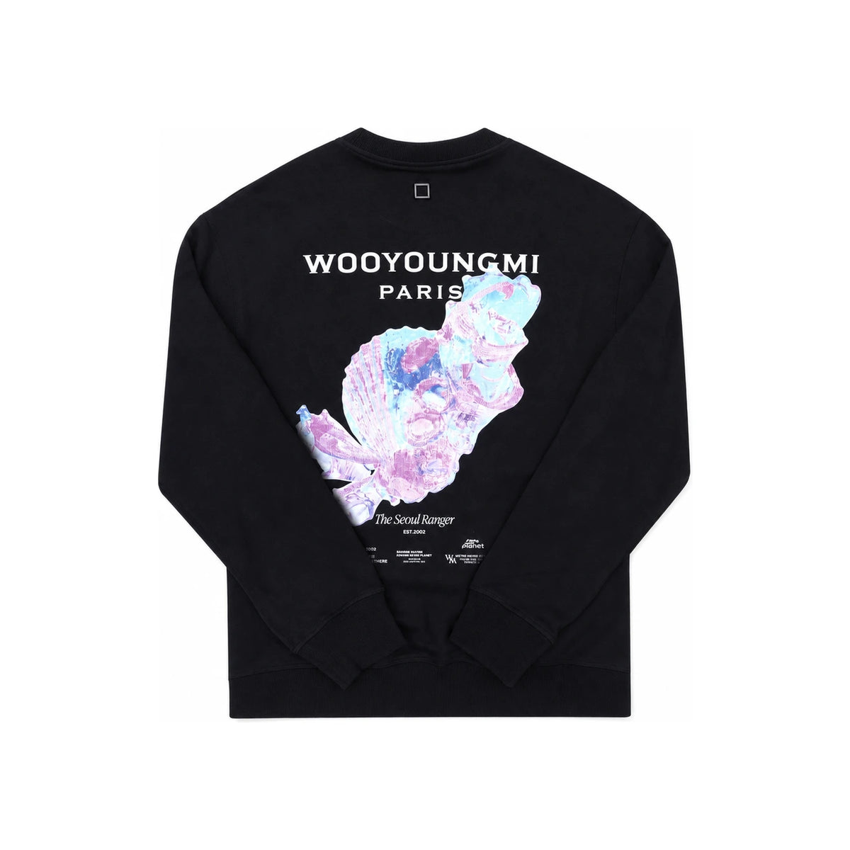 WOOYOUNGMI 3D Coral Back Logo Sweatshirt W251TS25723B