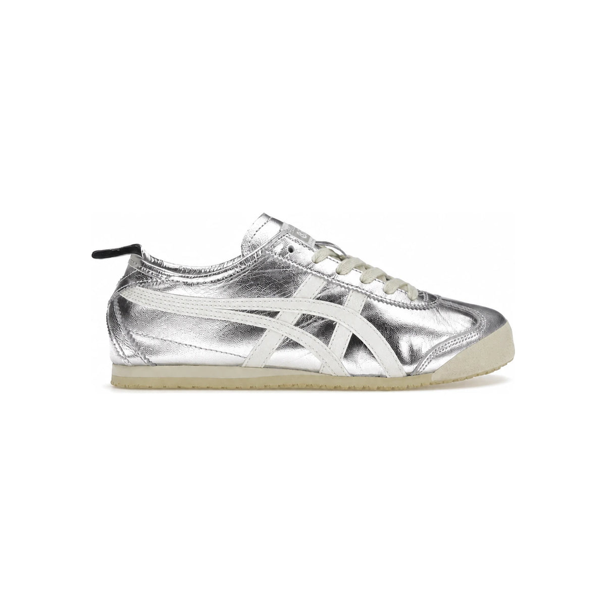 Onitsuka Tiger Mexico 66 Silver Low Top Sneakers Women