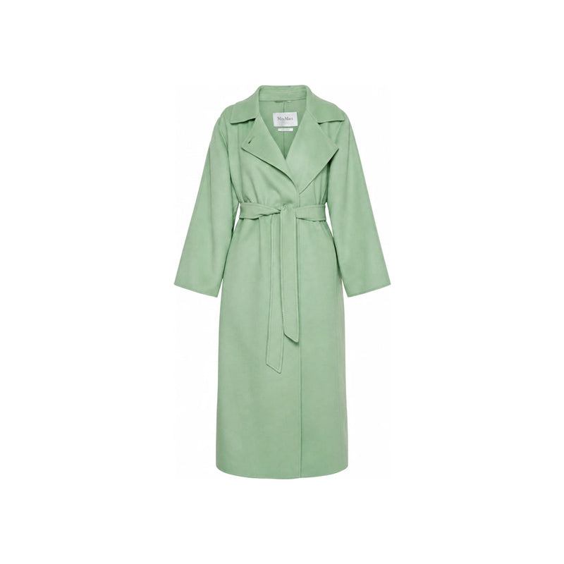Max Mara Belted Wool Coat Pistachio 2310111538 004