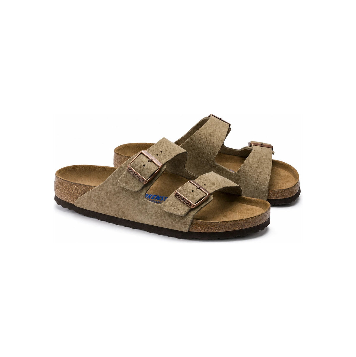 Birkenstock Arizona Suede Sandals Taupe Women’s