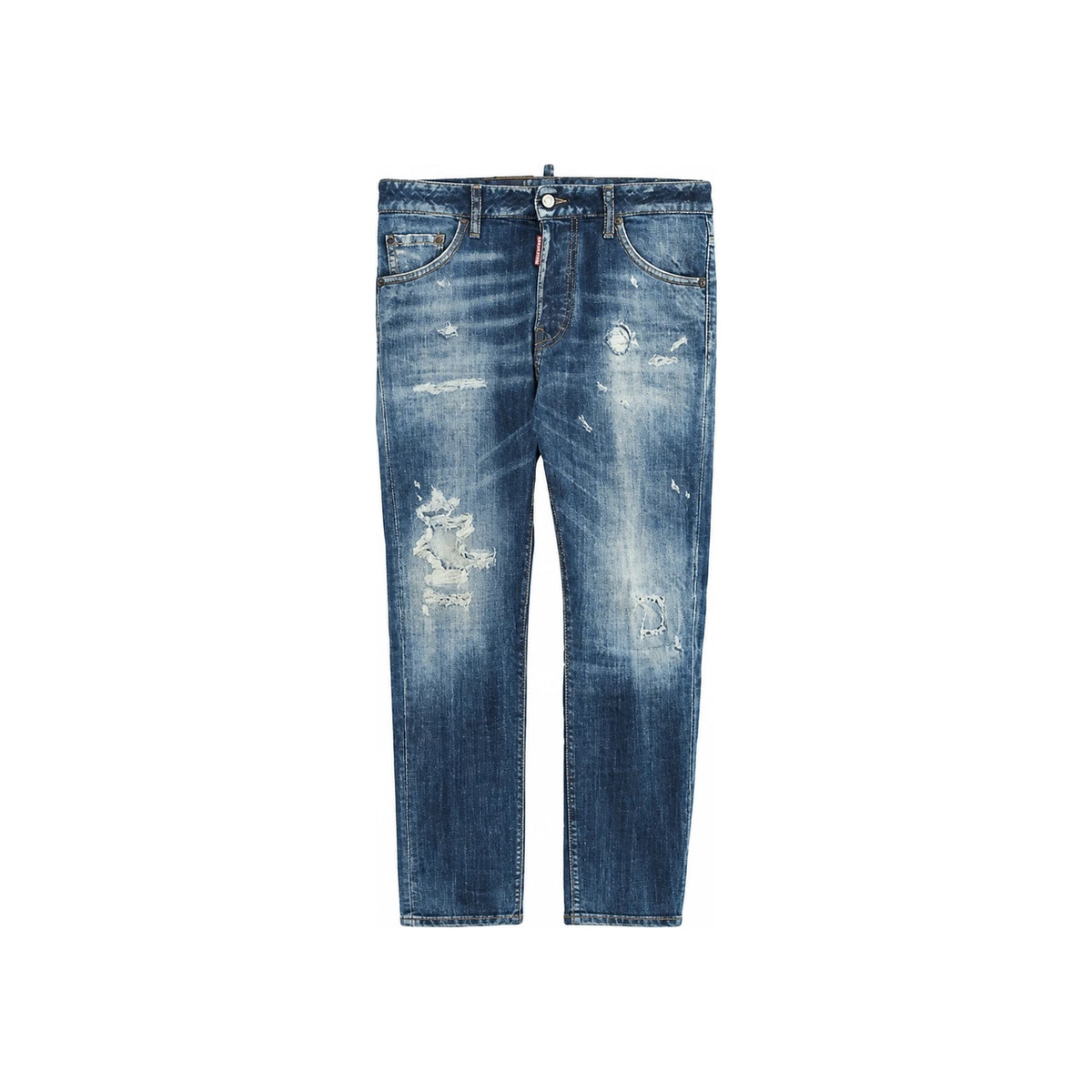 Dsquared2 Distressed Cool Guy Men’s Blue Denim Jeans