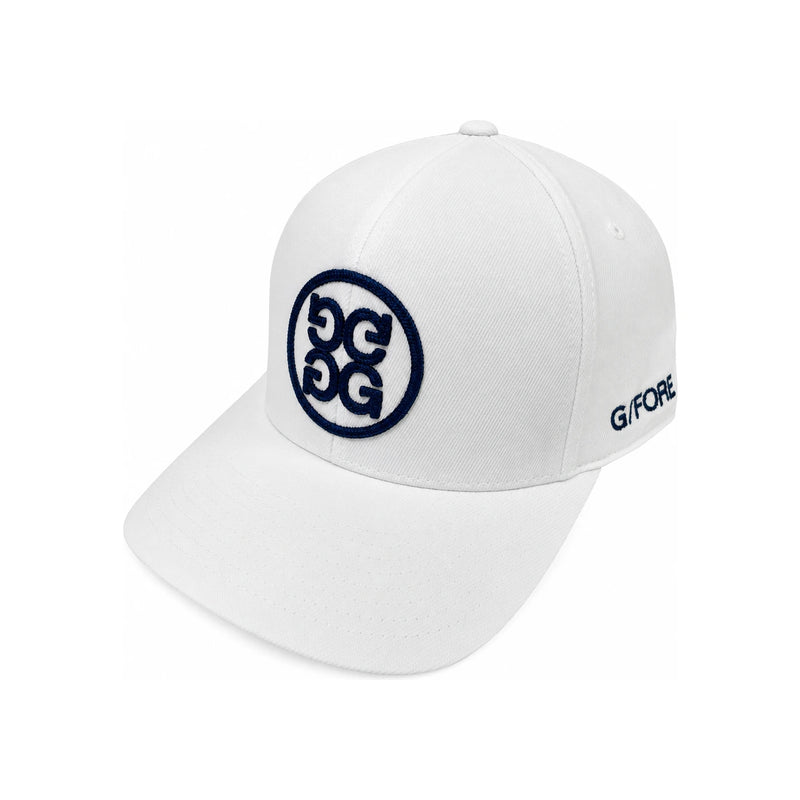 G/FORE Circle G Embroidered Twill Cap Snow White Men’s GMH000004 SNO