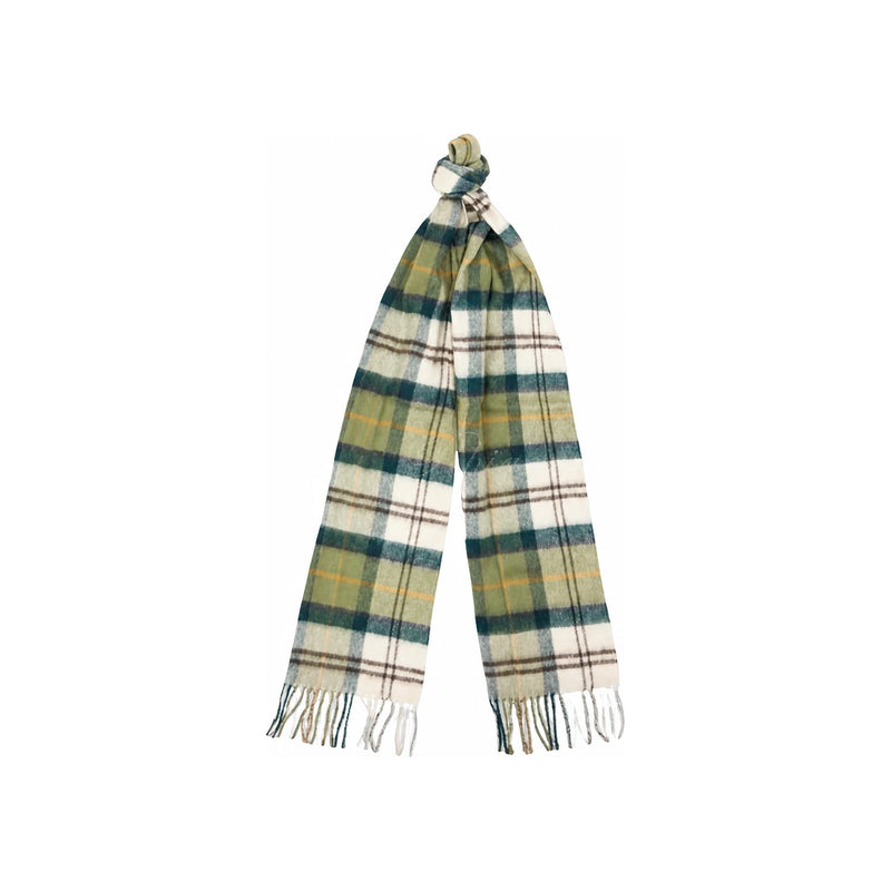 Barbour Tartan Check Fringe Scarf