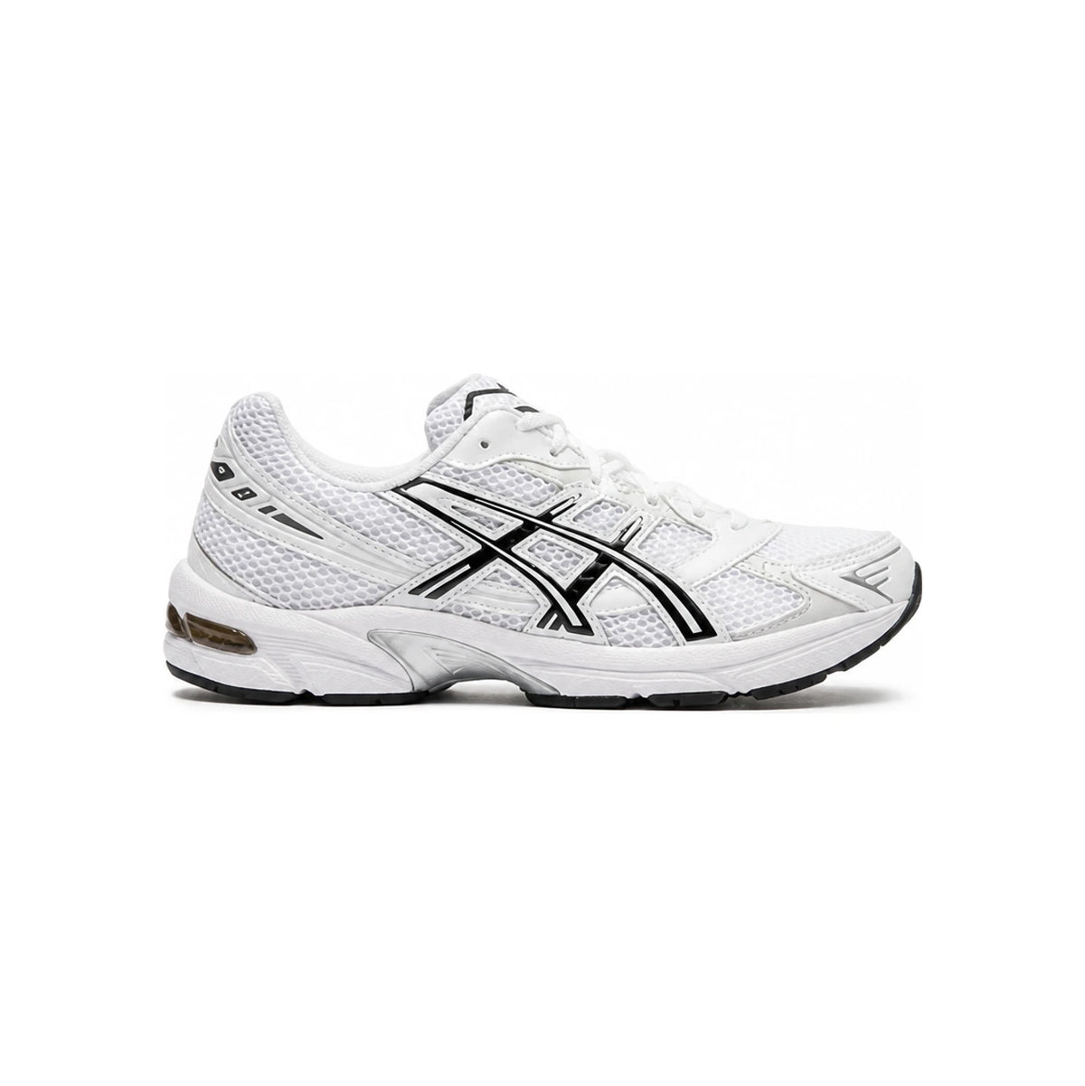 Asics White Black GEL-1130 Low-Top Sneakers