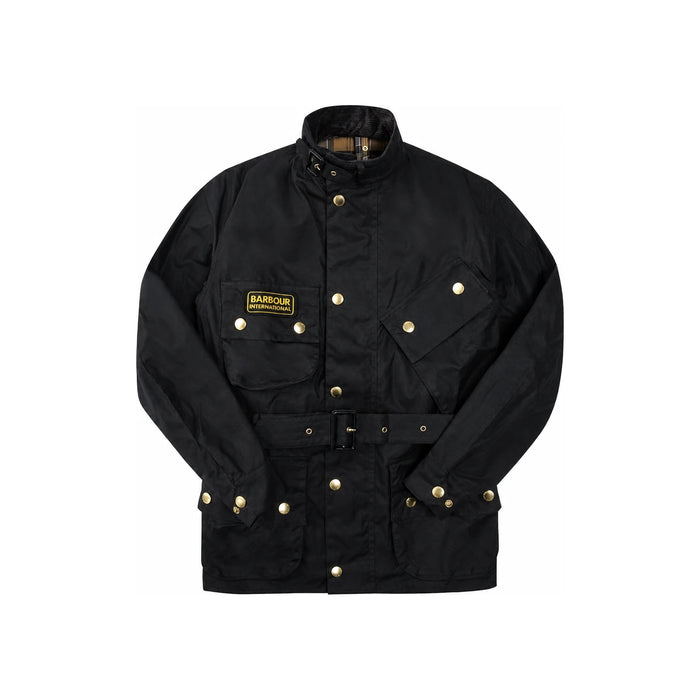 Barbour International Original Wax Jacket Black Men’s Jacket