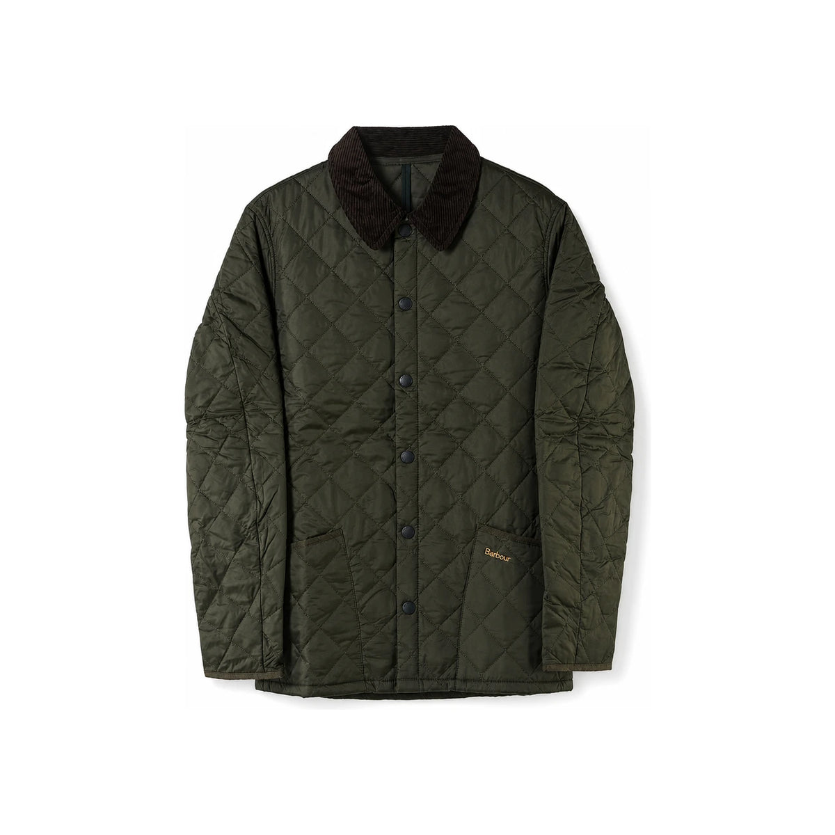 Barbour Olive Quilted Jacket for Men
